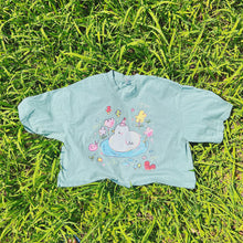 Load image into Gallery viewer, Party Duckie Onesize Crop Tee