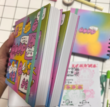 Load image into Gallery viewer, me&amp;3other me notebook
