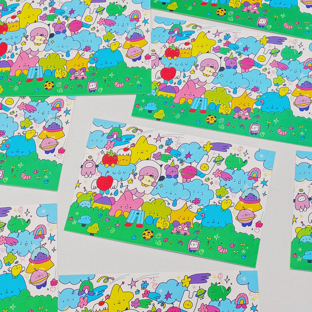 Sprinkle Friends Print