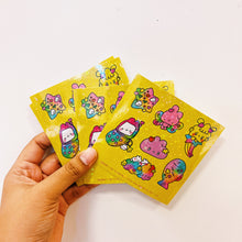 Load image into Gallery viewer, Sparkle Rainbow things sticker sheet
