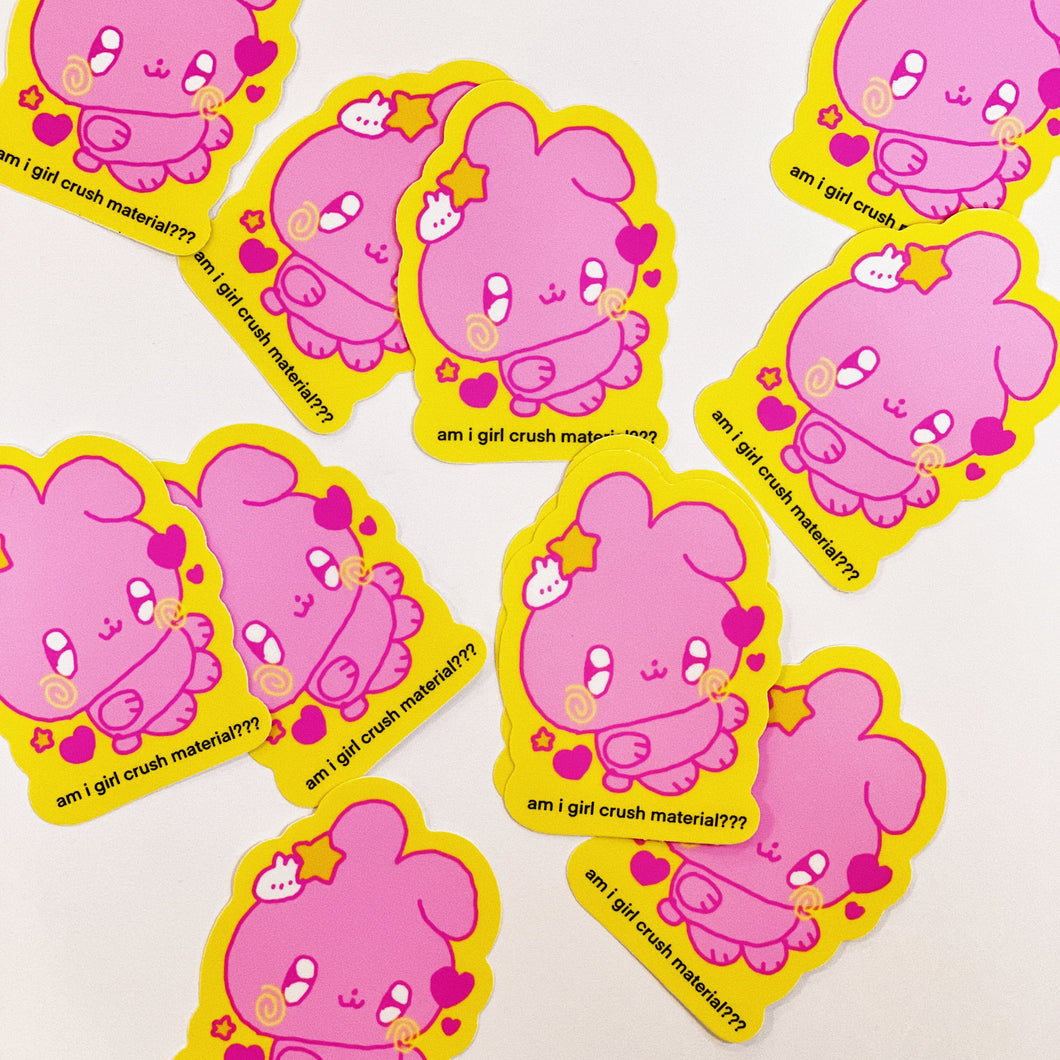 Girl Crush Sticker