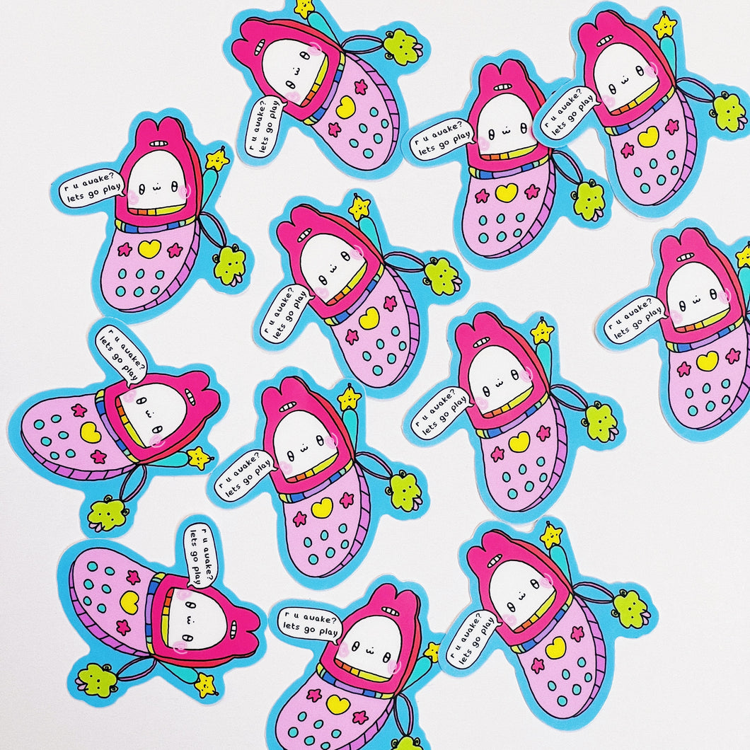 Small Trinkie Phone Sticker