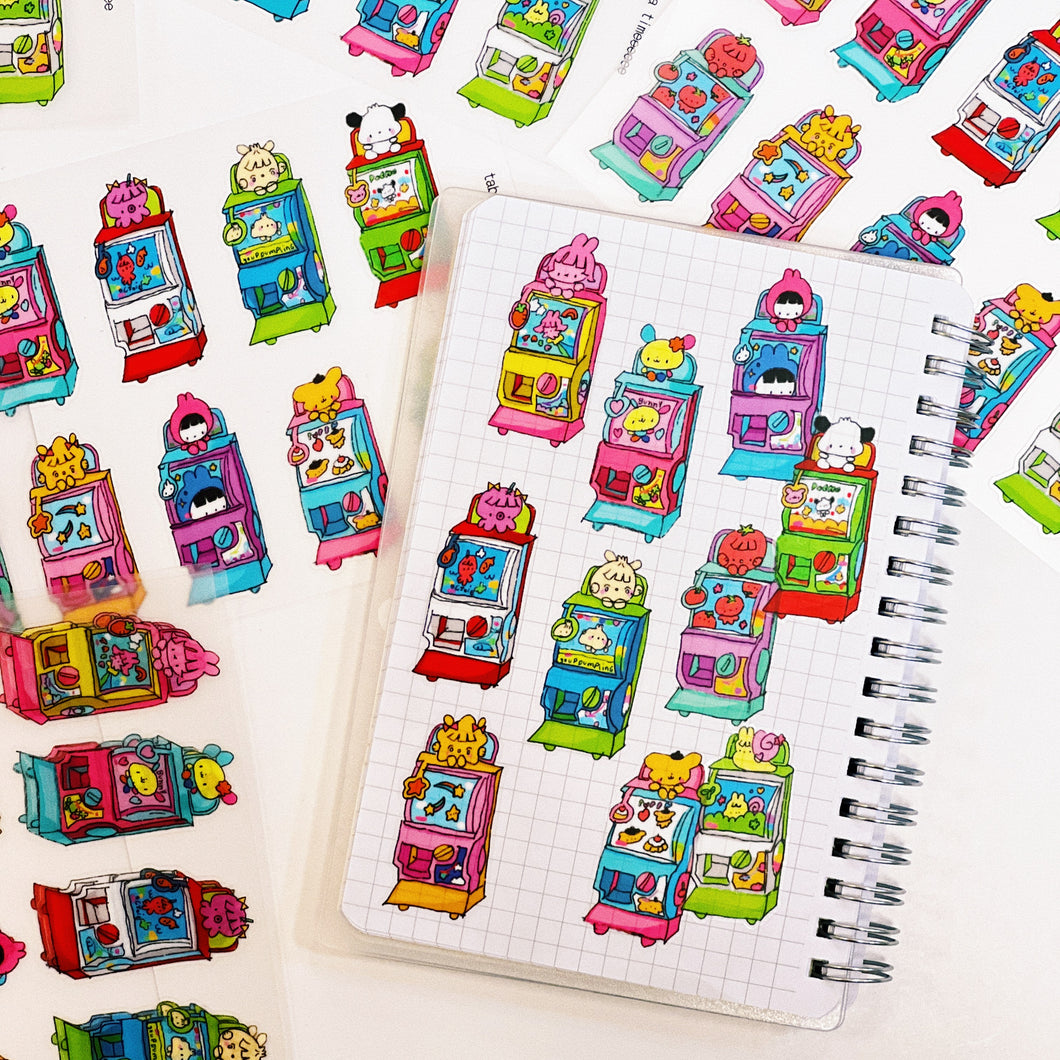 Fun tabeGachapon Sticker Sheet