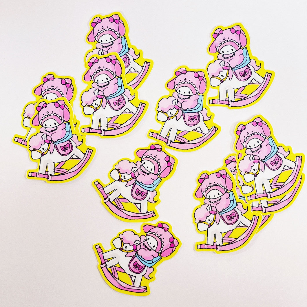 Horse Ride Sticker