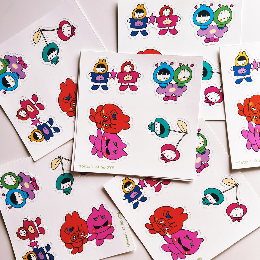 Me&You Sticker Sheet