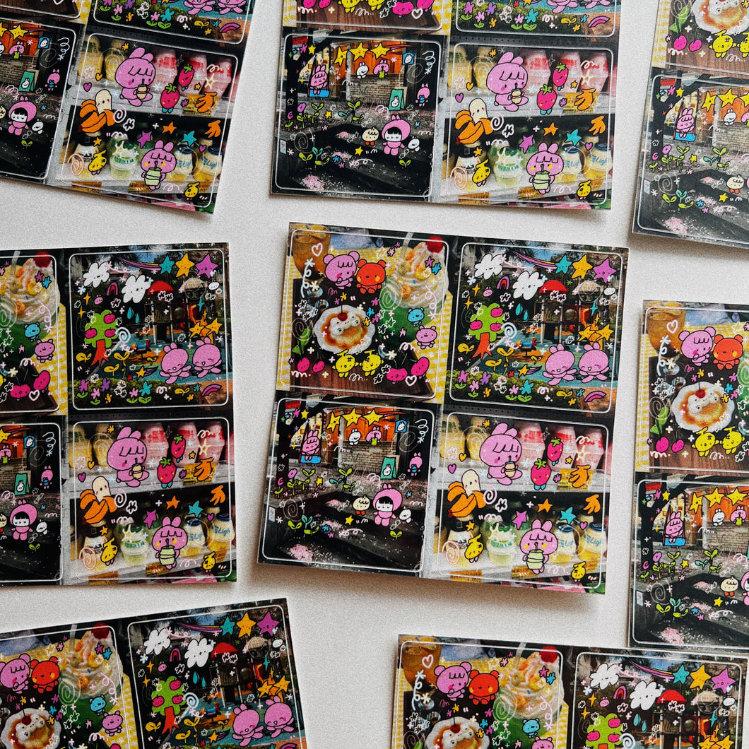 Korea Trip Sticker Sheet