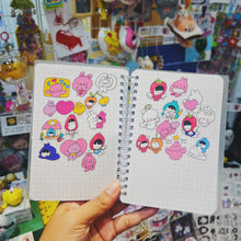 Load image into Gallery viewer, Bunny Power Clear Sticker Sheet
