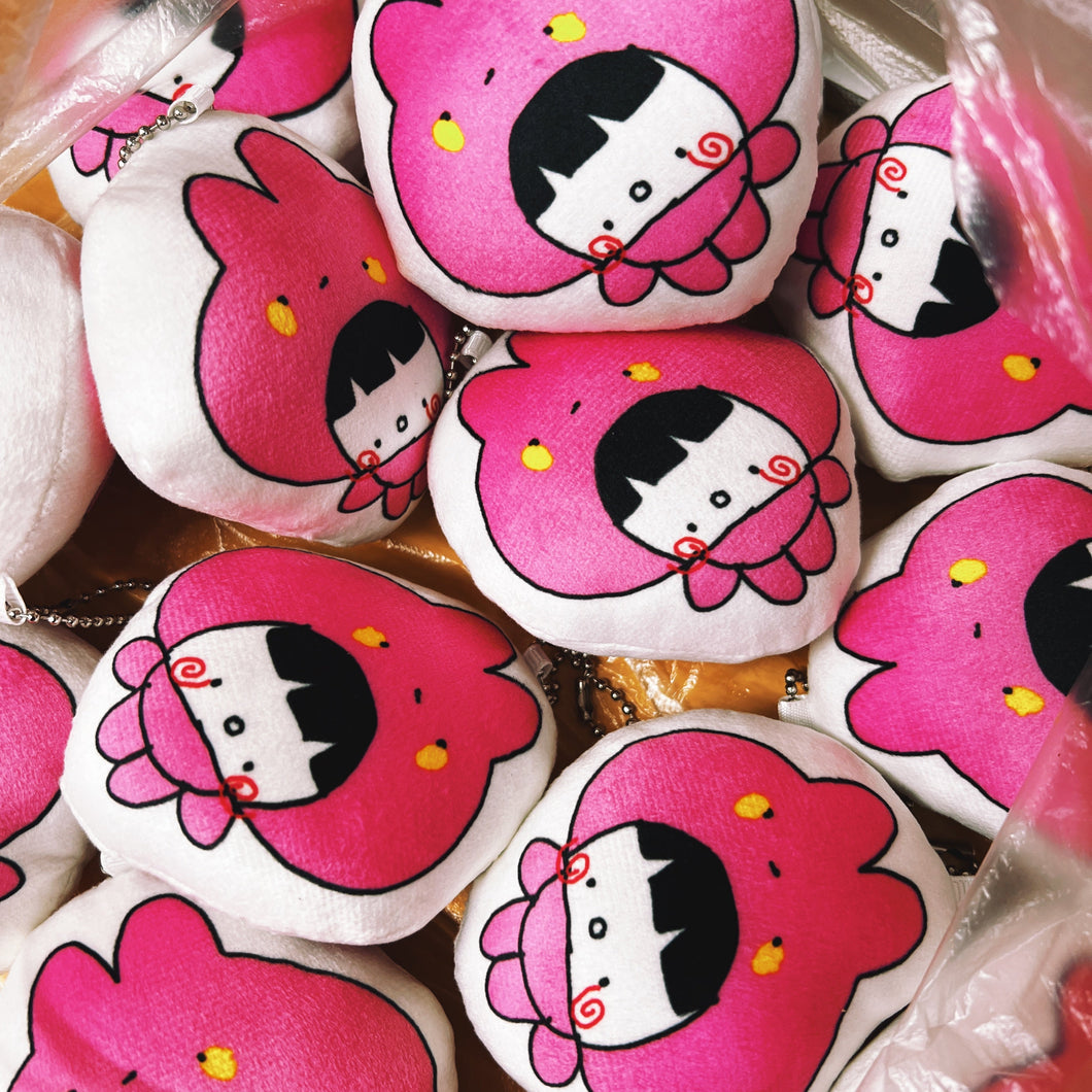 Tabe Guy Cushion Keychain