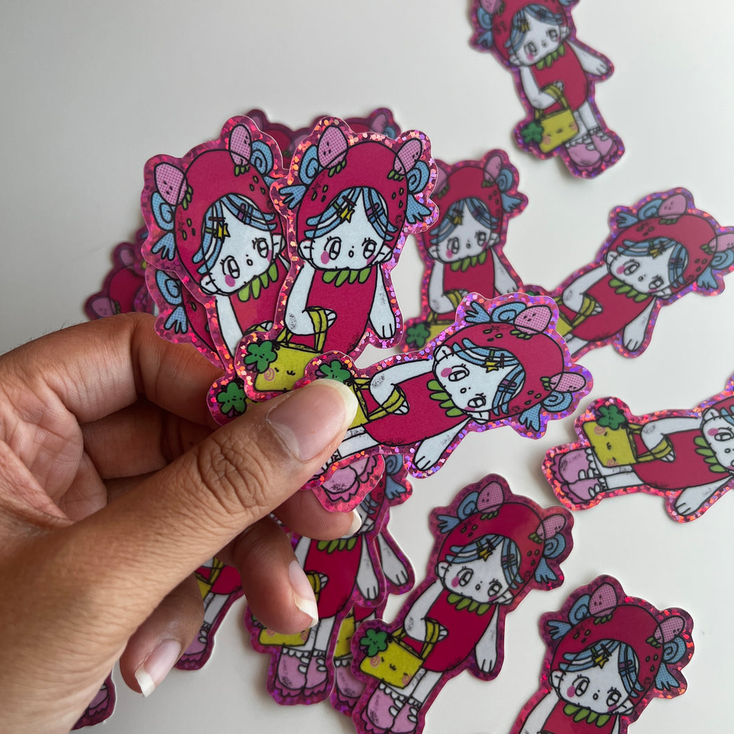 TrinkieTime GLitter Sticker