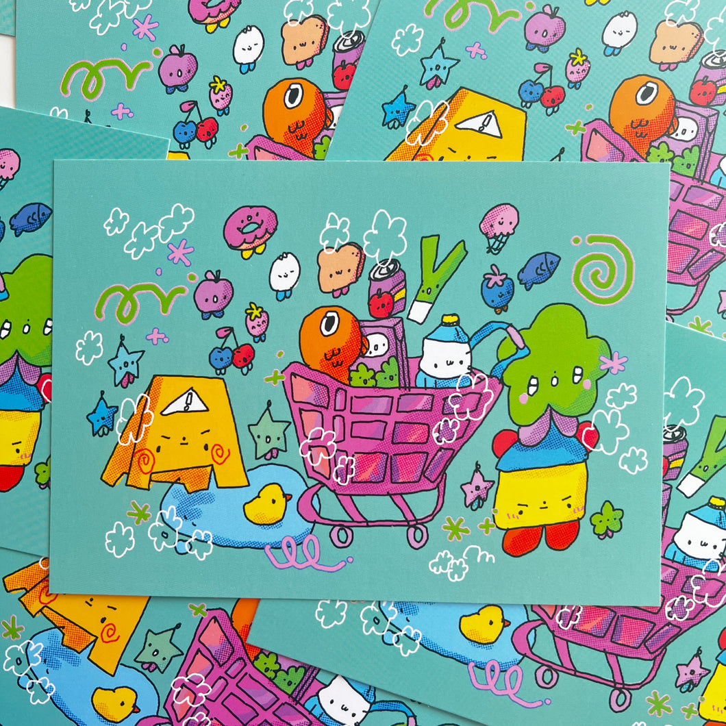 My Sprinkle Cart Print