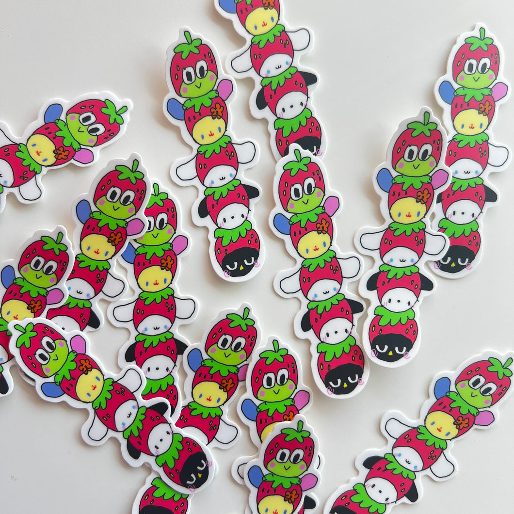 strawberry $$anri0 sticker