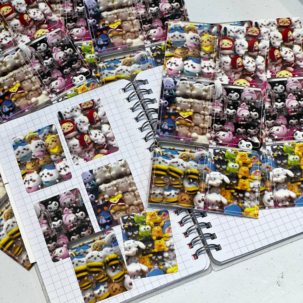 Japan Claw PLushie Sticker Sheet