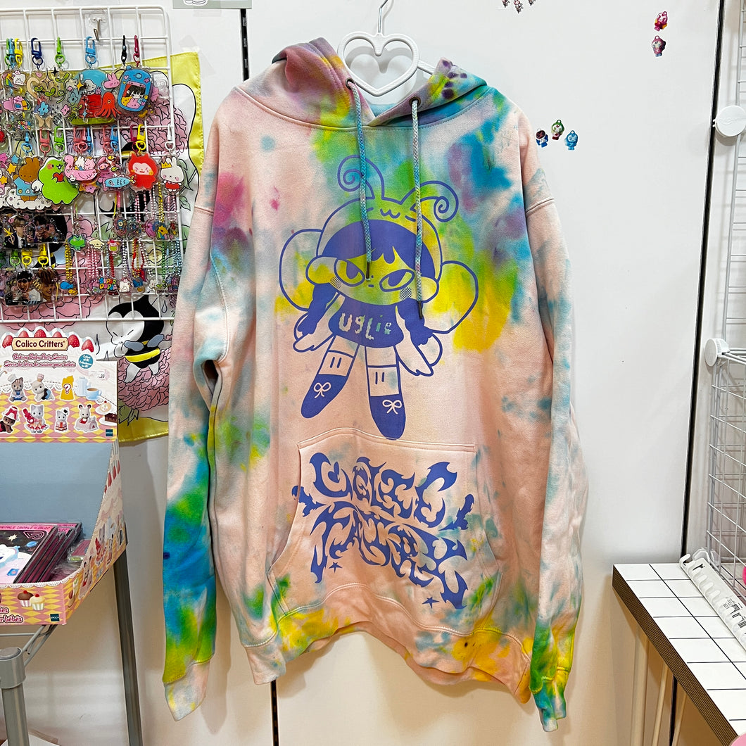 Tie Dye UglieFairy HOODIE (XL)