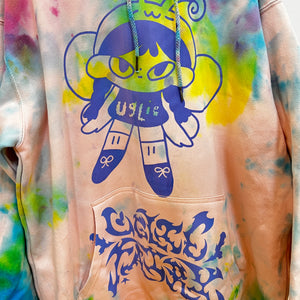 Tie Dye UglieFairy HOODIE (XL)