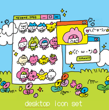 Load image into Gallery viewer, Hehe.jpeg Desktop icon set
