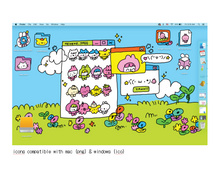 Load image into Gallery viewer, Hehe.jpeg Desktop icon set
