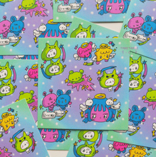 Load image into Gallery viewer, Space THings Sticker Sheet / Print (∩ᄑ_ᄑ)⊃━☆ﾟ*･｡*･
