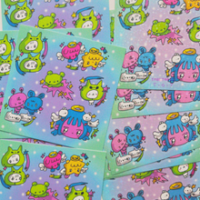 Load image into Gallery viewer, Space THings Sticker Sheet / Print (∩ᄑ_ᄑ)⊃━☆ﾟ*･｡*･
