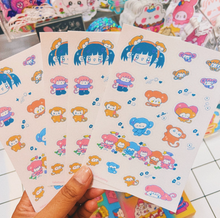 Load image into Gallery viewer, MonkeyLover Clear Sticker Sheet
