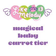 Load image into Gallery viewer, Magical Baby Carrot Tier ✿ Like13Melody ʕ♡˙ᴥ˙♡ʔ
