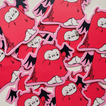 Load image into Gallery viewer, Spookie Devil Bun Sticker
